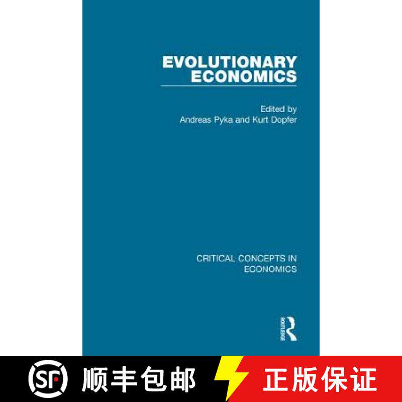 【3-4周达】PYKA, EVOLUTIONARY ECONOMICS, 4-VOL [9780415577168]