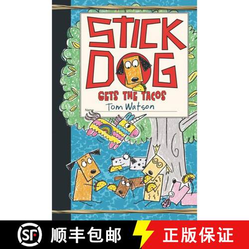 【3-4周达】精装 Stick Dog Gets the Tacos [9780062685186]