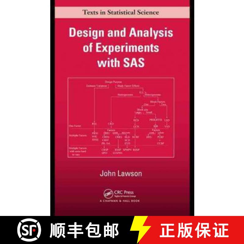 【3-4周达】Design and Analysis of Experiments with SAS [9781420060607]