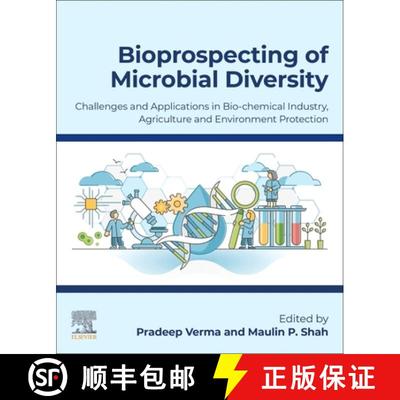 【3-4周达】Bioprospecting of Microbial Diversity: Challenges and Applications in Bio-chemical Industr... [9780323909587]