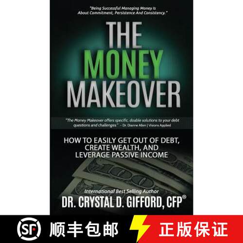 【3-4周达】The Money Makeover: How to Easily Get Out of Debt, Create Wealth, and Leverage Passive Income [9780996297202]