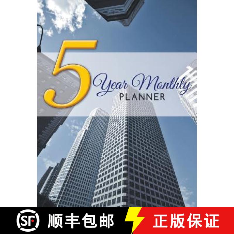 【3-4周达】5 Year Monthly Planner [9781681277684]