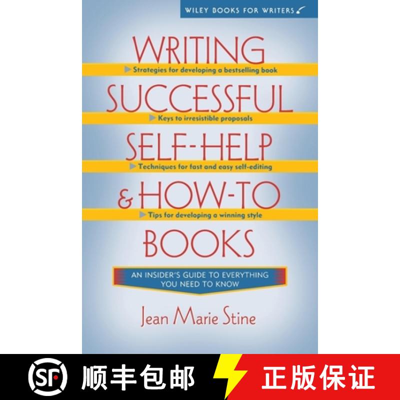 【3-4周达】Writing Successful Self-Help and How-To Books [9781630262594]