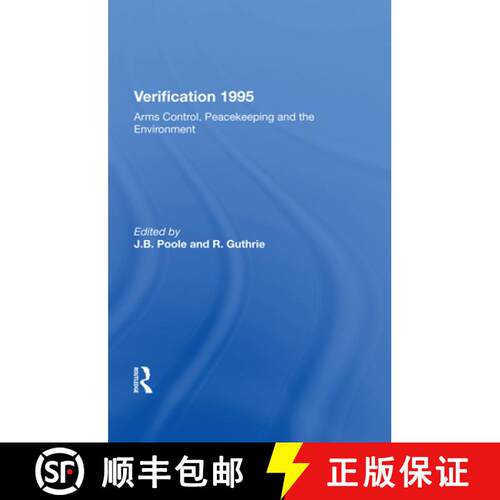 【3-4周达】精装 Verification 1995: Arms Control, Peacekeeping and the Environment [9780367212841]