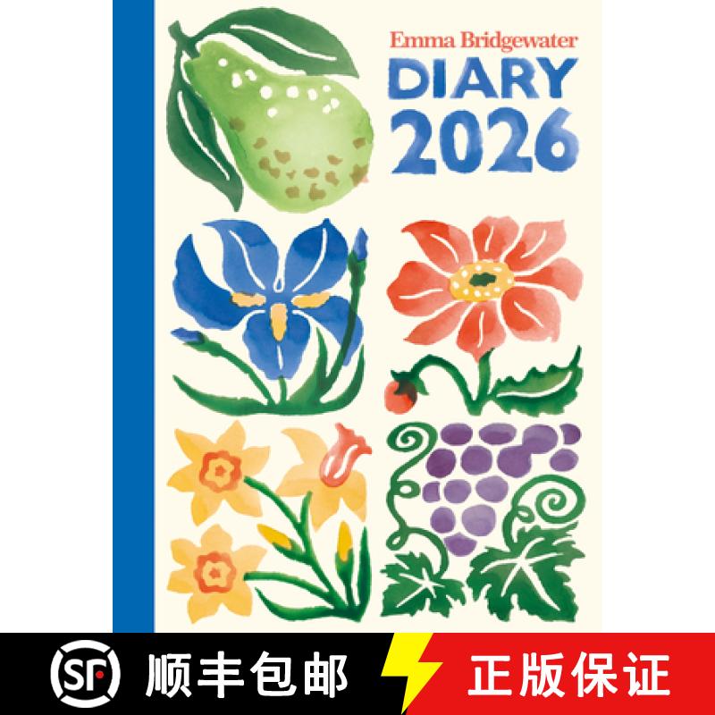 【2-3周达】2026 Emma Bridgewater Fruit and Flowers Tiles Deluxe Diary Planner [9781529828498]