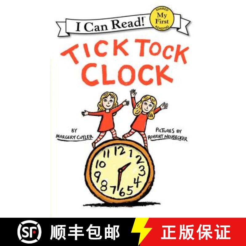 【3-4周达】Tick Tock Clock (My First I Can Read - Level Pre1 (Quality)) [9780061363115]
