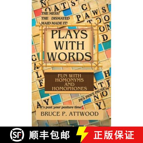 【3-4周达】精装 Plays with Words: Fun with Homonyms and Homophones [9781969367915]