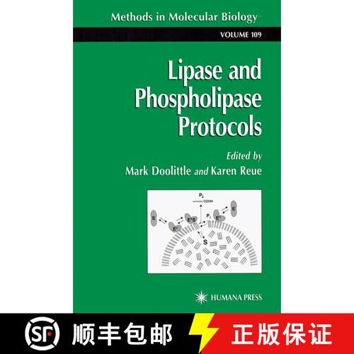 【3-4周达】Lipase and Phospholipase Protocols [9781617370694]