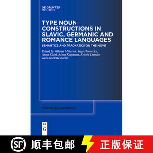 Constructions Semantics ... Noun Type Romance Germanic Slavic 4周达 9783111627359 Pragmatics Languages and