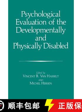 【3-4周达】Psychological Evaluation of the Developmentally and Physically Disabled [9781489919977]
