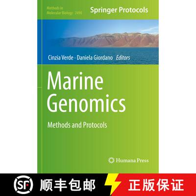 【3-4周达】Marine Genomics : Methods and Protocols [9781071623152]
