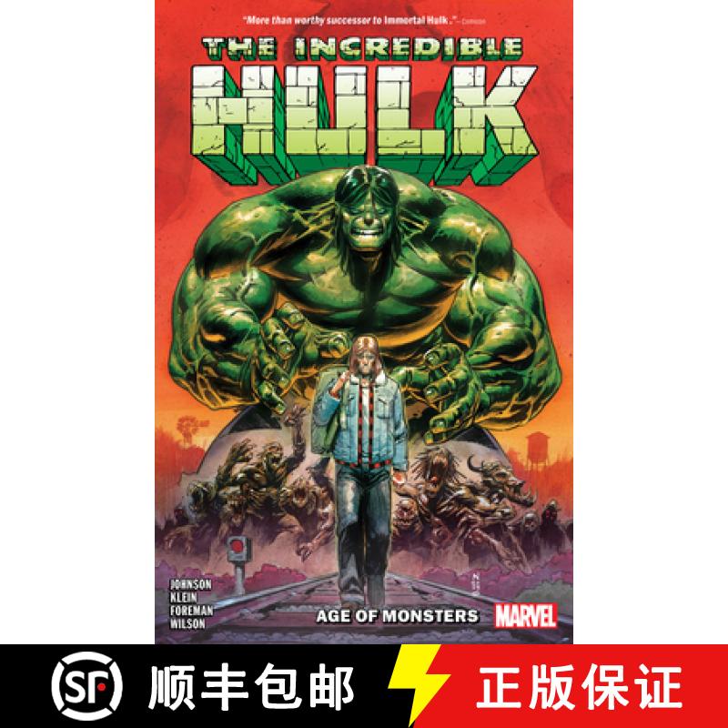 【3-4周达】Incredible Hulk Vol. 1: Age of Monsters [9781302954161]