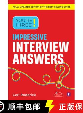 【3-4周达】You're Hired! Impressive Interview Answers [9781911724131]