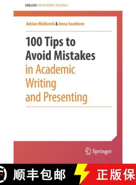 【3-4周达】100 Tips to Avoid Mistakes in Academic Writing and Presenting [9783030442132]