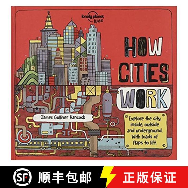 【3-4周达】How Cities Work (Lonely Planet Kids) [9781786570215]