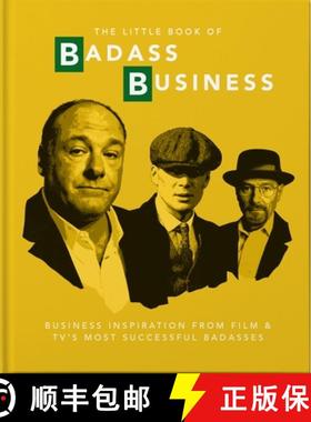 【3-4周达】Little Book of Badass Business: Business Inspiration from Film & TVs Most Successful Badasses [9781911610403]