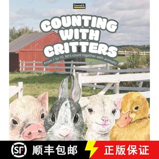 Counting Kids for Book Learn 9788367600613 Numbers ... and with Critters Simple 预订 Aged Rhyming Fun