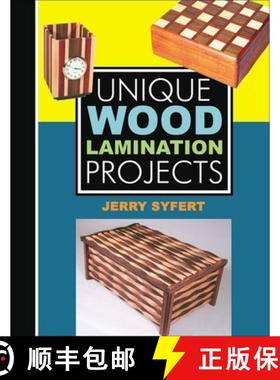 【3-4周达】Unique Wood Lamination Projects [9780941936880]
