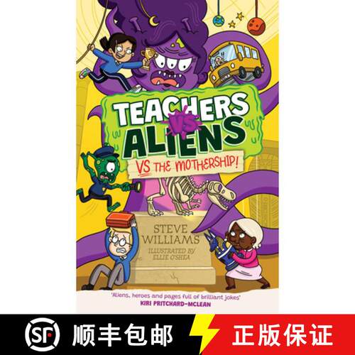 【3-4周达】Teachers vs Aliens vs the Mothership! [9781788426008]
