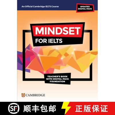 【3-4周达】Mindset for Ielts with Updated Digital Pack Foundation Teacher's Book with Digital Pack [9781009280327]