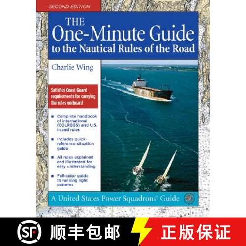【3-4周达】The One-Minute Guide to the Nautical Rules of the Road [9780071479233]