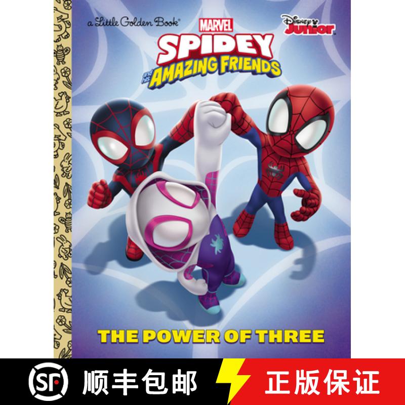 【3-4周达】The Power of Three (Marvel Spidey and His Amazing Friends) [9780593379332]