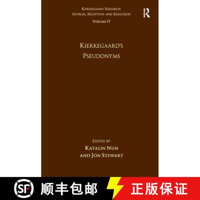 【3-4周达】精装 Volume 17: Kierkegaard's Pseudonyms [9781472457639]