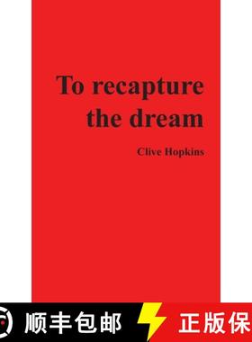 【3-4周达】To recapture the dream [9781800315754]
