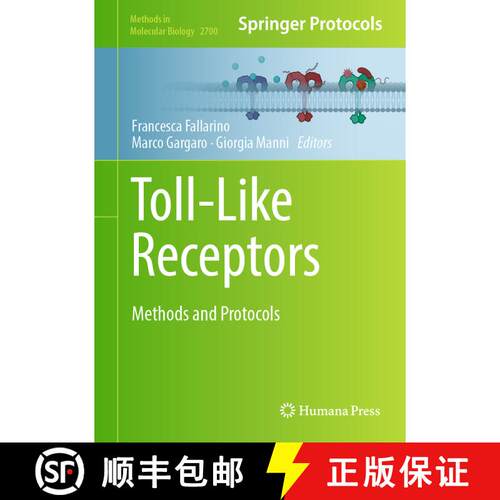 【3-4周达】精装 Toll-Like Receptors : Methods and Protocols [9781071633656]