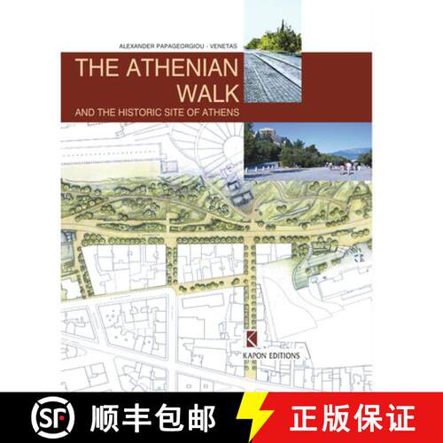 【3-4周达】精装 The Athenian Walk and the Historic Site of Athens (English language edition) : Second... [9789606878213]