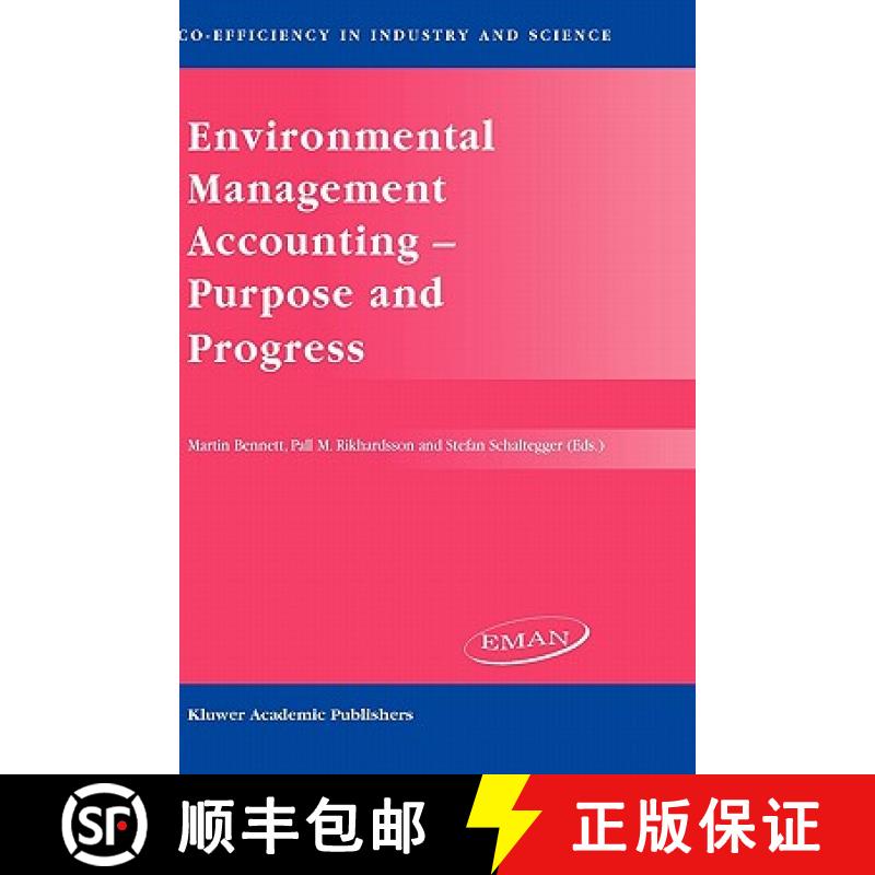 【3-4周达】Environmental Management Accounting -- Purpose and Progress [9781402013652]