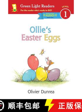 【3-4周达】Ollie's Easter Eggs (Reader): An Easter and Springtime Book for Kids [9780544809727]