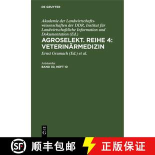 【3-4周达】精装 Agroselekt. Reihe 4: Veterinärmedizin. Band 30, Heft 10 [9783112647271]