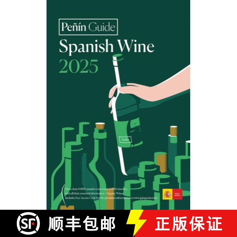 【3-4周达】Peñin Guide Spanish Wine 2025 [9788412752045]