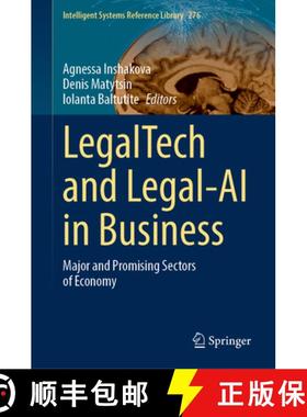 【3-4周达】LegalTech and Legal-AI in Business : Major and Promising Sectors of Economy [9783031934735]