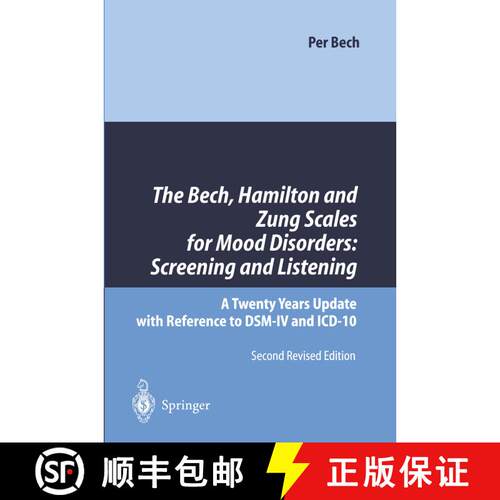 【3-4周达】The Bech, Hamilton and Zung Scales for Mood Disorders: Screening and Listening : A Twenty ... [9783642647291]