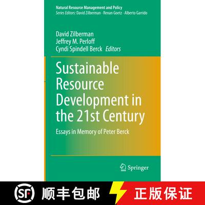 【3-4周达】Sustainable Resource Development in the 21st Century : Essays in Memory of Peter Berck [9783031248221]