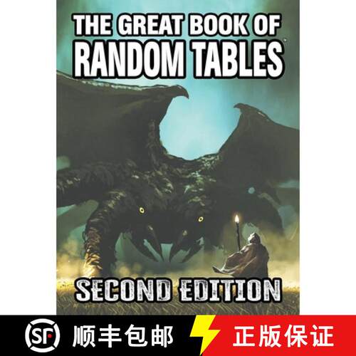 【3-4周达】The Great Book of Random Tables: Second Edition: 173 System-Agnostic Random Tables for Fan... [9781952089572]