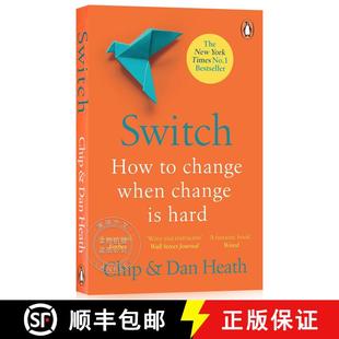 things 瞬变：让改变轻松起来 现货 when 9781847940322 Switch hard 9个方法 How change