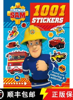【3-4周达】Fireman Sam: 1001 Stickers [9781405296199]