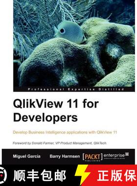 预订 Qlikview 11 Developer's Guide: This book is smartly built around a practical case study - HighCl... [9781849686068]