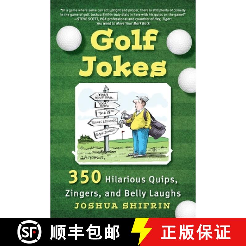 【3-4周达】Golf Jokes: 350 Hilarious Quips, Zingers, and Belly Laughs [9781510767041]