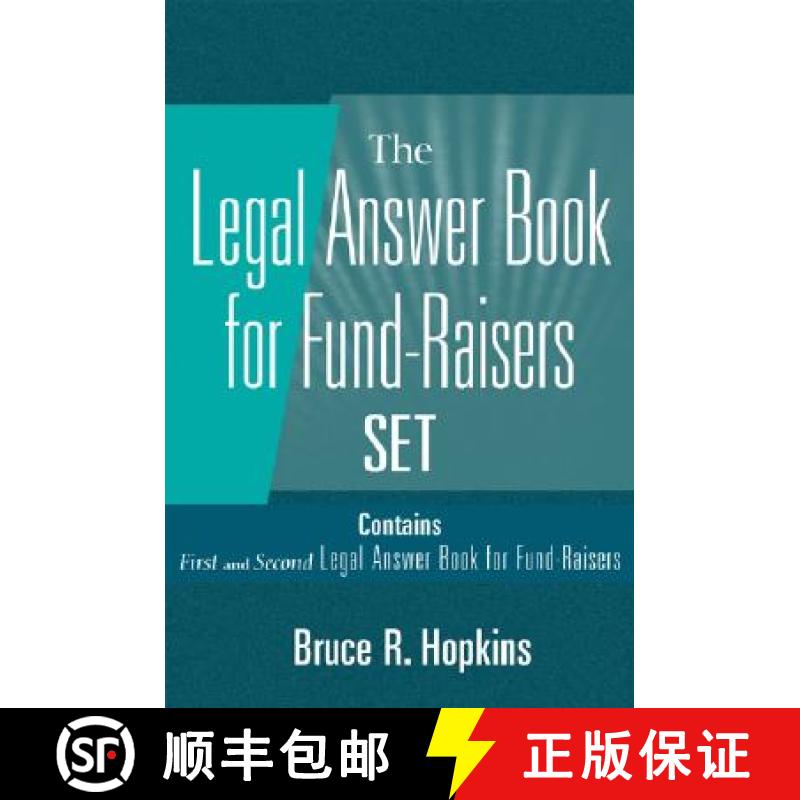 【3-4周达】Legal Answer Book for Fund-Raisers Set, Set Contains: First and Second Legal Answer Books ... [9780471226222]
