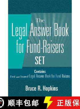 【3-4周达】Legal Answer Book for Fund-Raisers Set, Set Contains: First and Second Legal Answer Books ... [9780471226222]