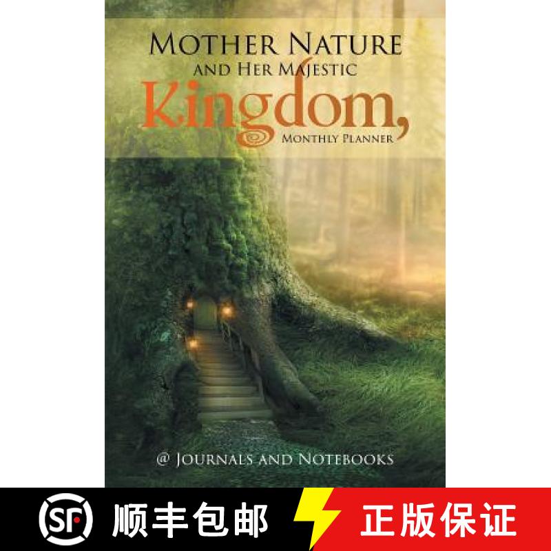【3-4周达】Mother Nature and Her Majestic Kingdom, Monthly Planner [9781683264408]