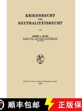 【3-4周达】Kriegsrecht Und Neutralitätsrecht [9783662357095]