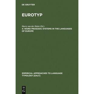 Word 9783110157505 Systems Languages the 预订 Europe Prosodic