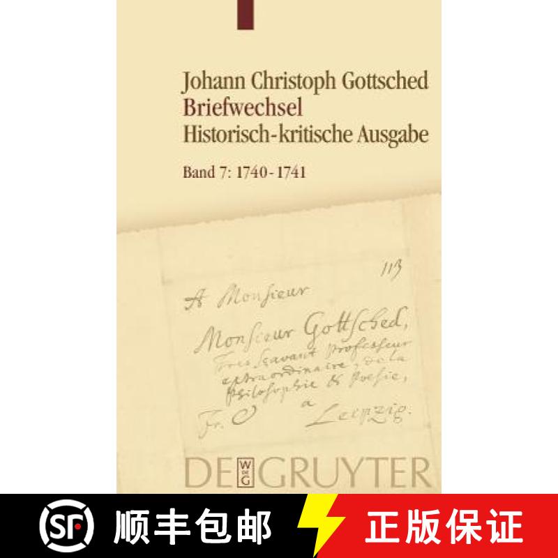 【3-4周达】August 1740 - Oktober 1741：Unter Einschluß des Briefwechsels von Luise Adelgunde Victori... [9783110297003]