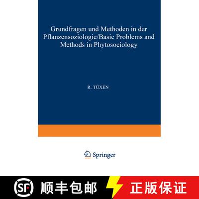【3-4周达】Grundfragen und Methoden in der Pflanzensoziologie (Basic Problems and Methods in Phytosoc... [9789401572422]