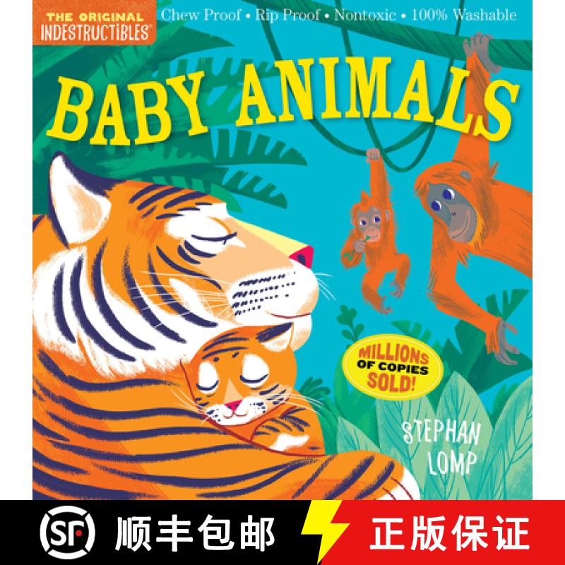 【3-4周达】Indestructibles: Baby Animals: Chew Proof - Rip Proof - Nontoxic - 100% Washable (Book for... [9780761193081]